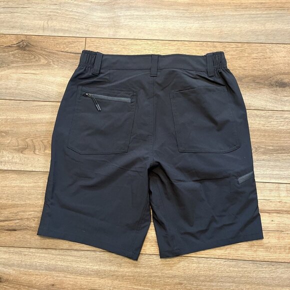 OOBE Lightweight Uniform Shorts SZ 28x9 Gray Cargo Elastic Waist Stretch OB4011 - Picture 3 of 8